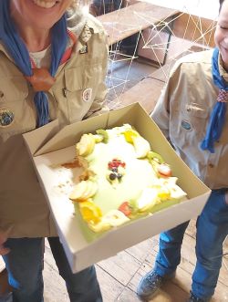 Landverkenners taart